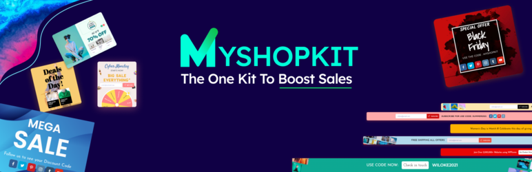 MyShopKit Popup SmartBar SlideIn
