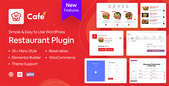 WP Cafe PRO – Restaurant Reservation