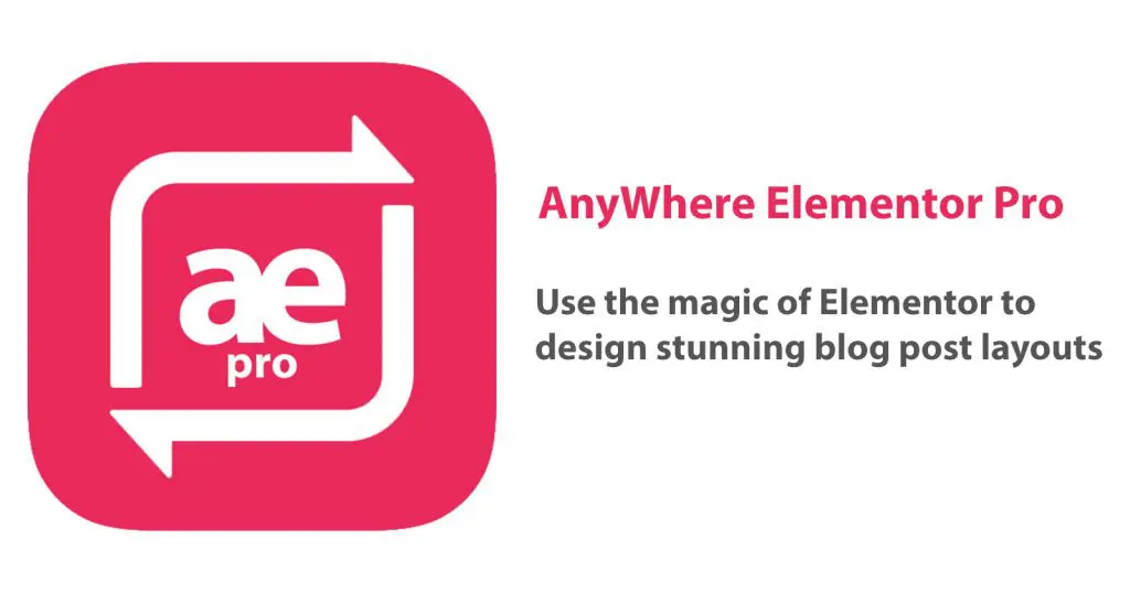AnyWhere Elementor Pro
