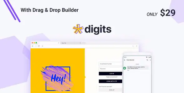 Digits – WordPress Mobile Number Signup and Login