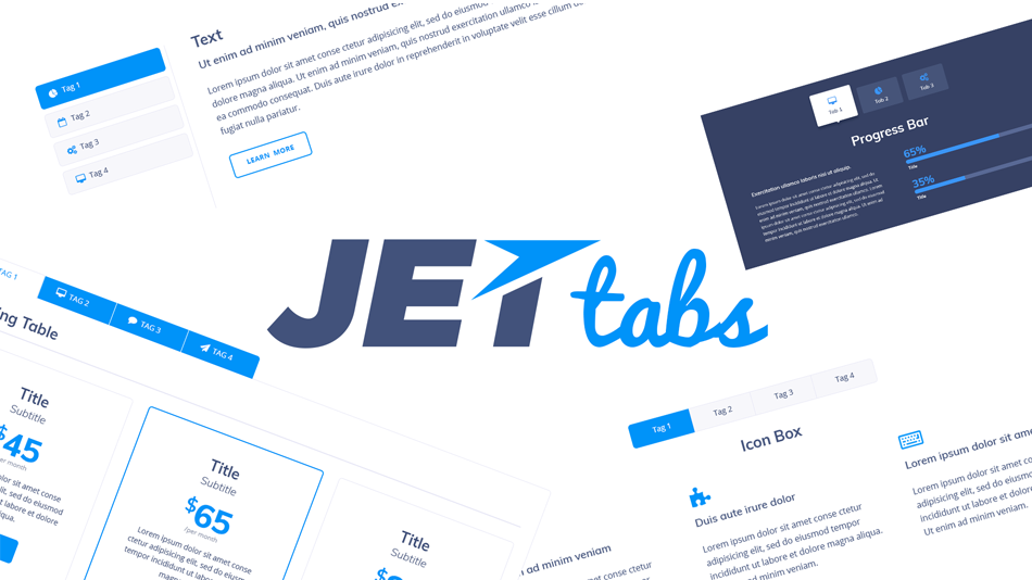 JetTabs – Tabs and Accordions