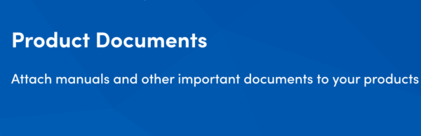 Product Documents for WooCommerce