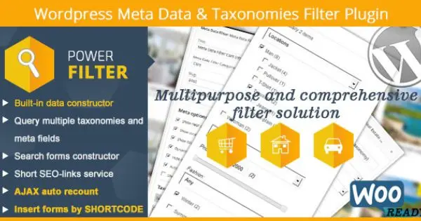 WordPress Meta Data & Taxonomies Filter