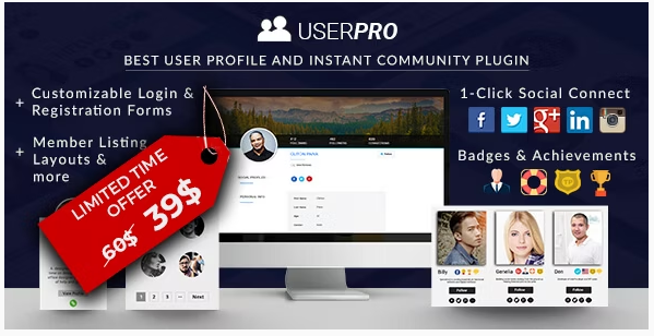 UserPro – Community and User Profile