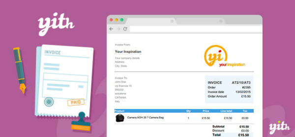 YITH WooCommerce PDF Invoices & Packing Slips