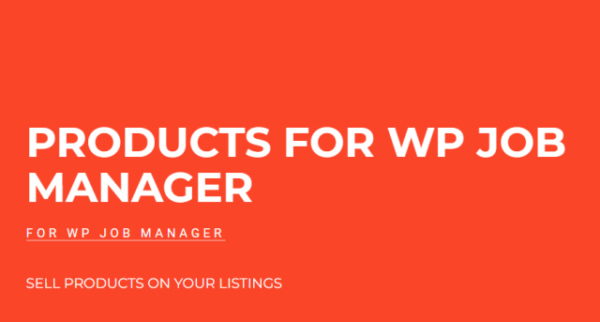 4 WP Job Manager Products