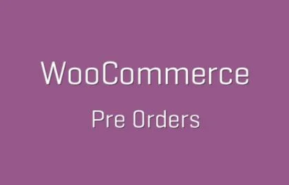 WooCommerce Pre-Orders