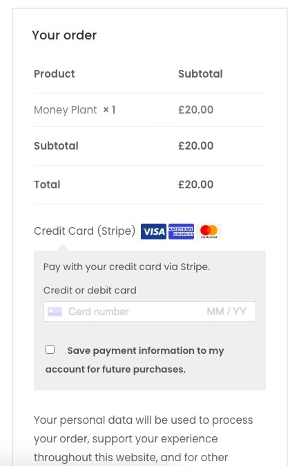 Realizar pedido con franja - configurar stripe woocommerce