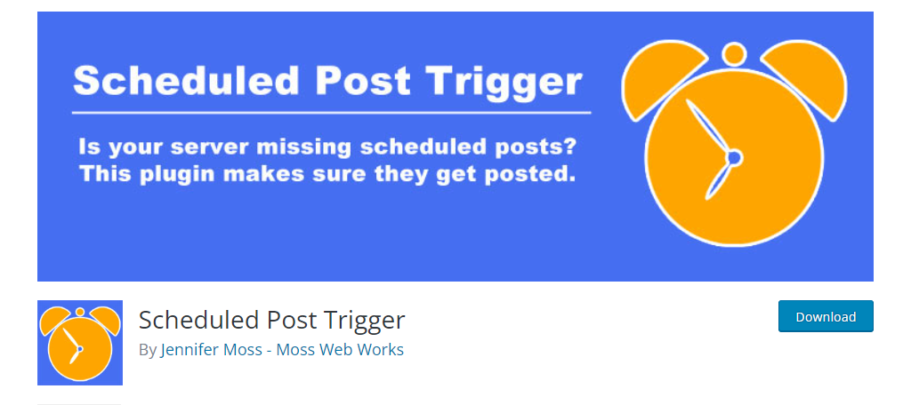 Scheduled-Post-Trigger-1 Schedules Post Trigger puede corregir el error de programación perdida en WordPress