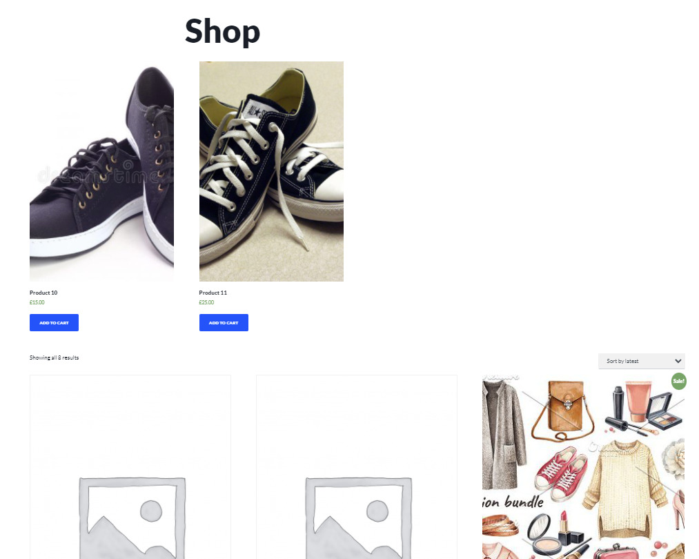 Cómo mostrar una categoría específica en la página de la tienda de WooCommerce
